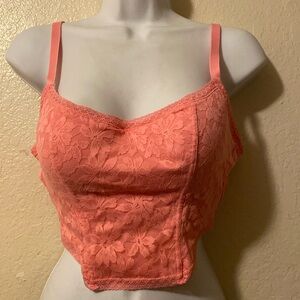 Pink Victoria’s Secret corset size large